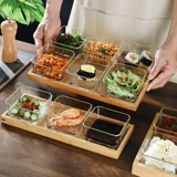Ингредиенты горячего горшка овощная упаковка дома jiugong ge Kitchen многофункциональная пикцинационная диска приправа, окунутая в соусе