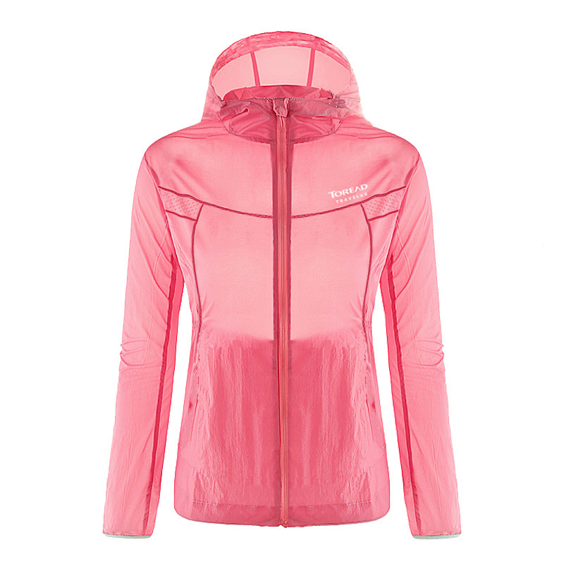 探路者2018夏季新款皮肤衣女超薄透气防晒衣