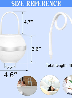 跨境新品浴缸过滤器家用净水机免安装挂式沐浴净水器