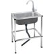 Stainless steel sink with standXuzhou