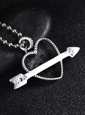 gd925银一箭穿心吊坠权志龙同款