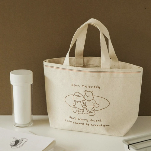 Сумка с петлей на руку, южнокорейская сумка через плечо, товар, свежий тканевый мешок