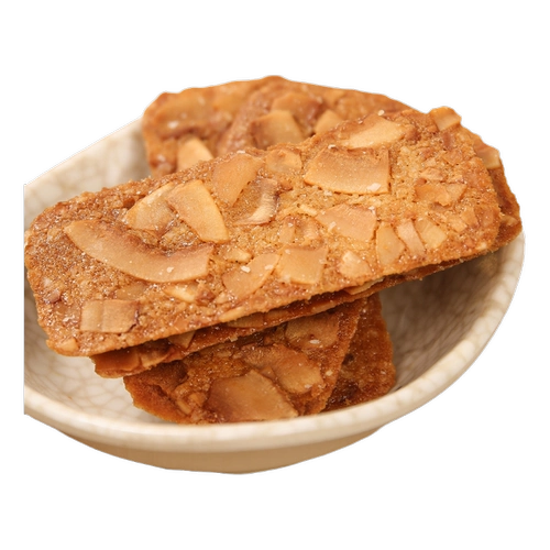 Кокосовые хрустящие кусочки Лу Сяошу из кокосовых орехов Кокосовые орехи.