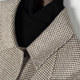 Houndstooth wool double-sided wool coat Korean style