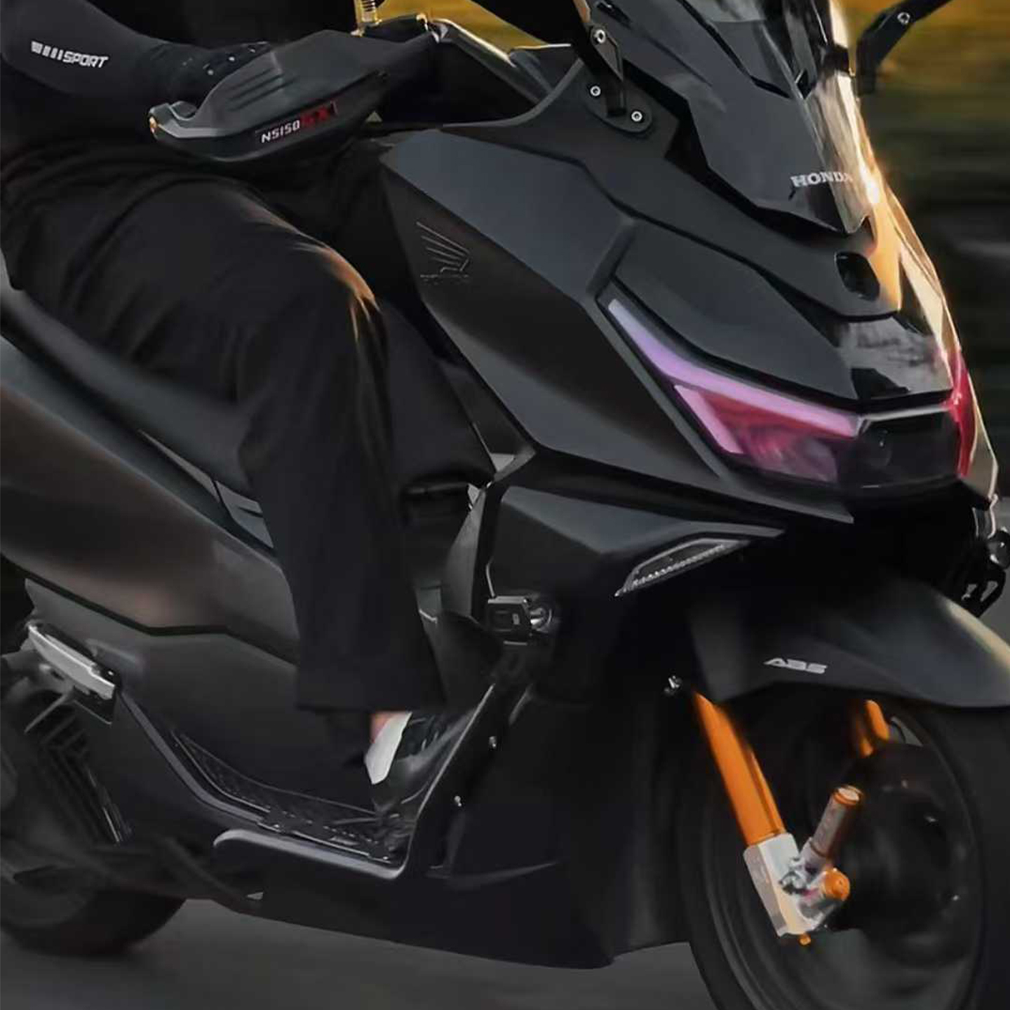 巴祖卡JPU2前减震适用本田PCX160 NS150GX NWG150改装阻尼避震器 - 图0