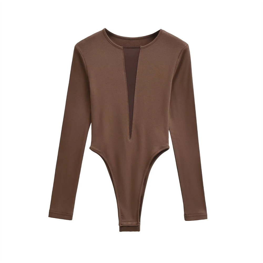 网纱拼接长袖连体衣女秋冬季高腰紧身性感加绒打底衫内搭连裆上衣,淘宝优惠券,粉丝福利购,淘宝优惠卷