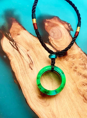 北极光原创设计风树脂星辰戒指