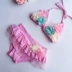 2018 Hàn Quốc cho trẻ em Spa Trẻ sơ sinh Váy nhỏ Váy bikini cho bé gái - Bộ đồ bơi của Kid Bộ đồ bơi của Kid