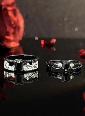 秦彻情侣羁绊同款戒指黑色