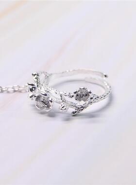 古风铃铛戒指手镯 汉服手饰开口镯子 中国风宫铃礼物宫廷复古饰品