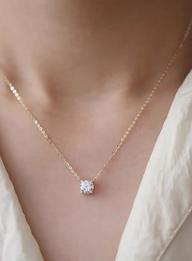 媲美千元钻石项链的莫桑钻套链