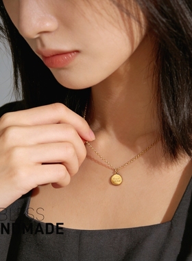 含金量5%进口14KGF小金币项链