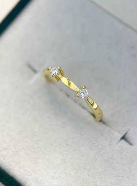 S925纯银时尚精美新款戒指空托