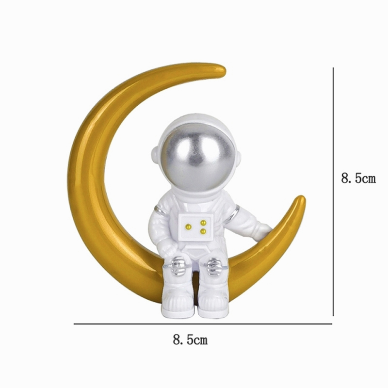 网红宇航员蛋糕摆件航天员星球宇宙太空人男孩生日装饰品插件配件 - 图2