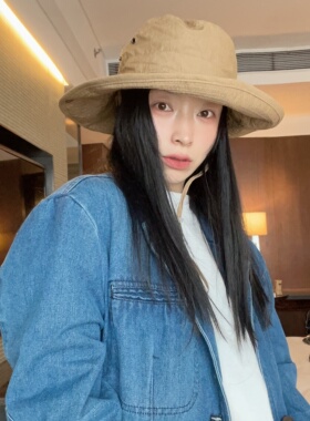 无品牌渔夫帽出游街头女四季