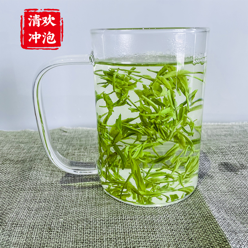 2024新茶恩施玉露有机绿茶明前头采特级高山芽茶春茶清香绿茶96g - 图1