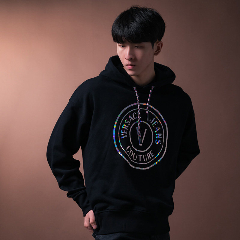 versace /范思哲经典logo xy连帽衫 para海外卫衣