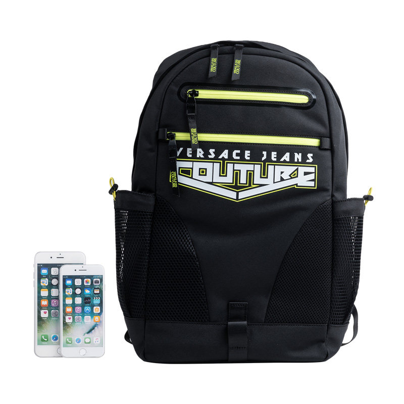 versace /范思哲经典logo xy双肩包 para海外双肩背包