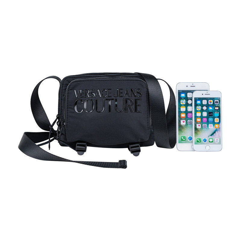 versace /范思哲男女款经典邮差包 para海外男士包袋