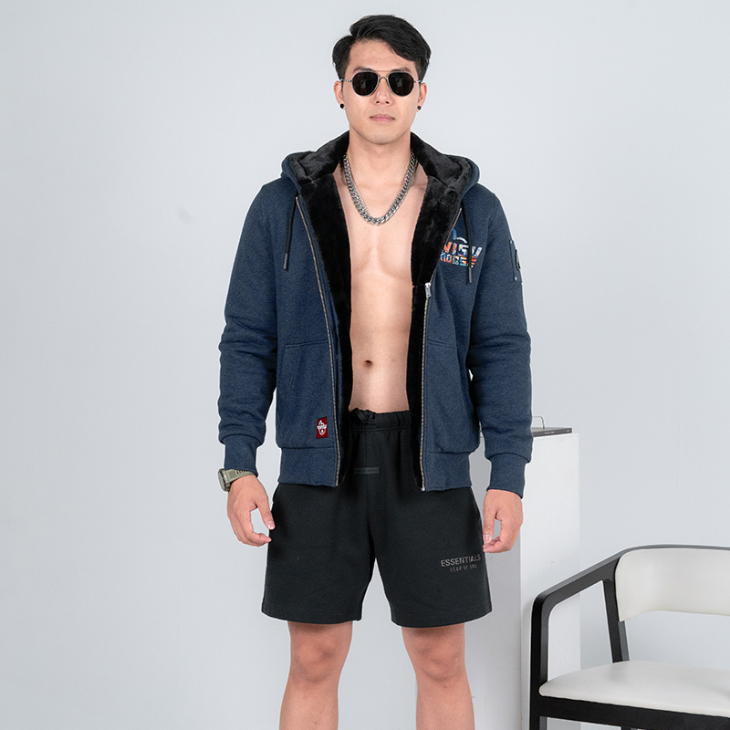 MOOSE KNUCKLES/慕瑟纳可Evisu联名男毛绒外套男士2025冬季新款XY - 图0