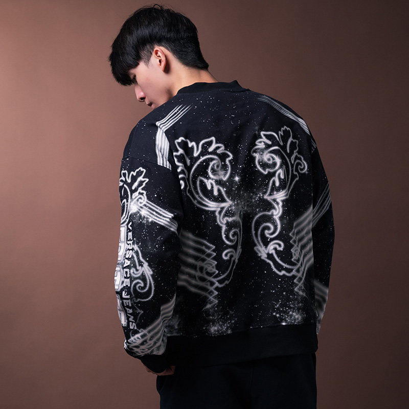 versace /范思哲经典图案印花卫衣 para海外卫衣