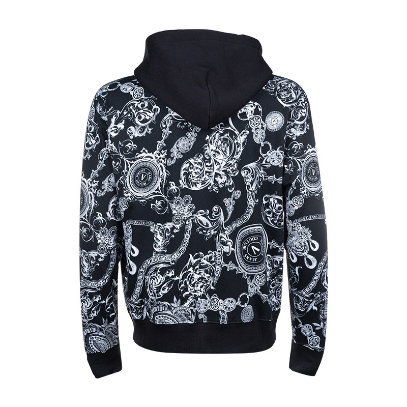 versace /范思哲巴洛克印花连帽衫 para海外卫衣