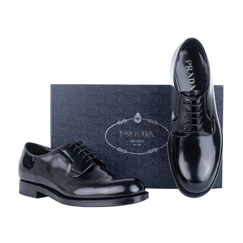 prada /普拉达男士商务休闲20皮鞋 para海外时尚休闲鞋