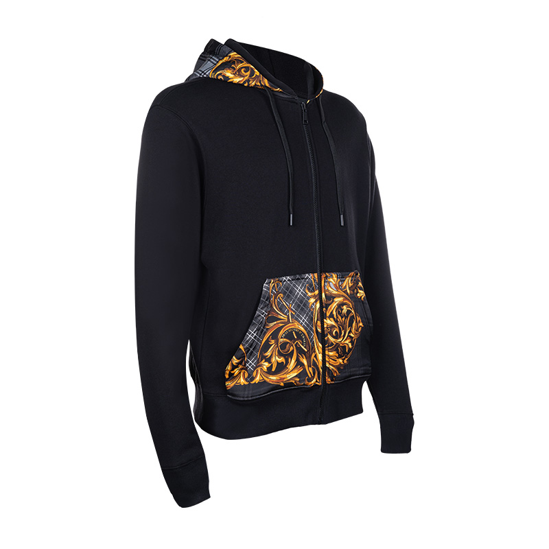 versace /范思哲巴洛克印花连帽衫 para海外卫衣