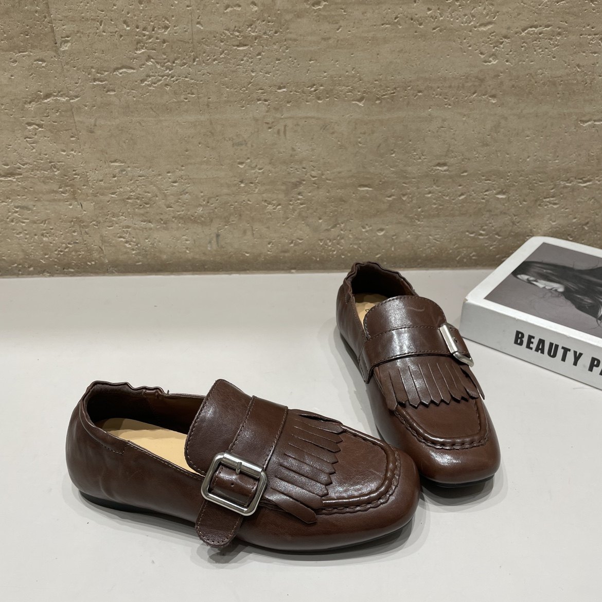 2026春季新款平底乐福鞋春季英伦风流苏单鞋套脚休闲轻便低帮女鞋,淘宝优惠券,粉丝福利购,淘宝优惠卷