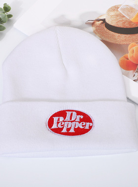 DrPepper咖啡博士针织帽