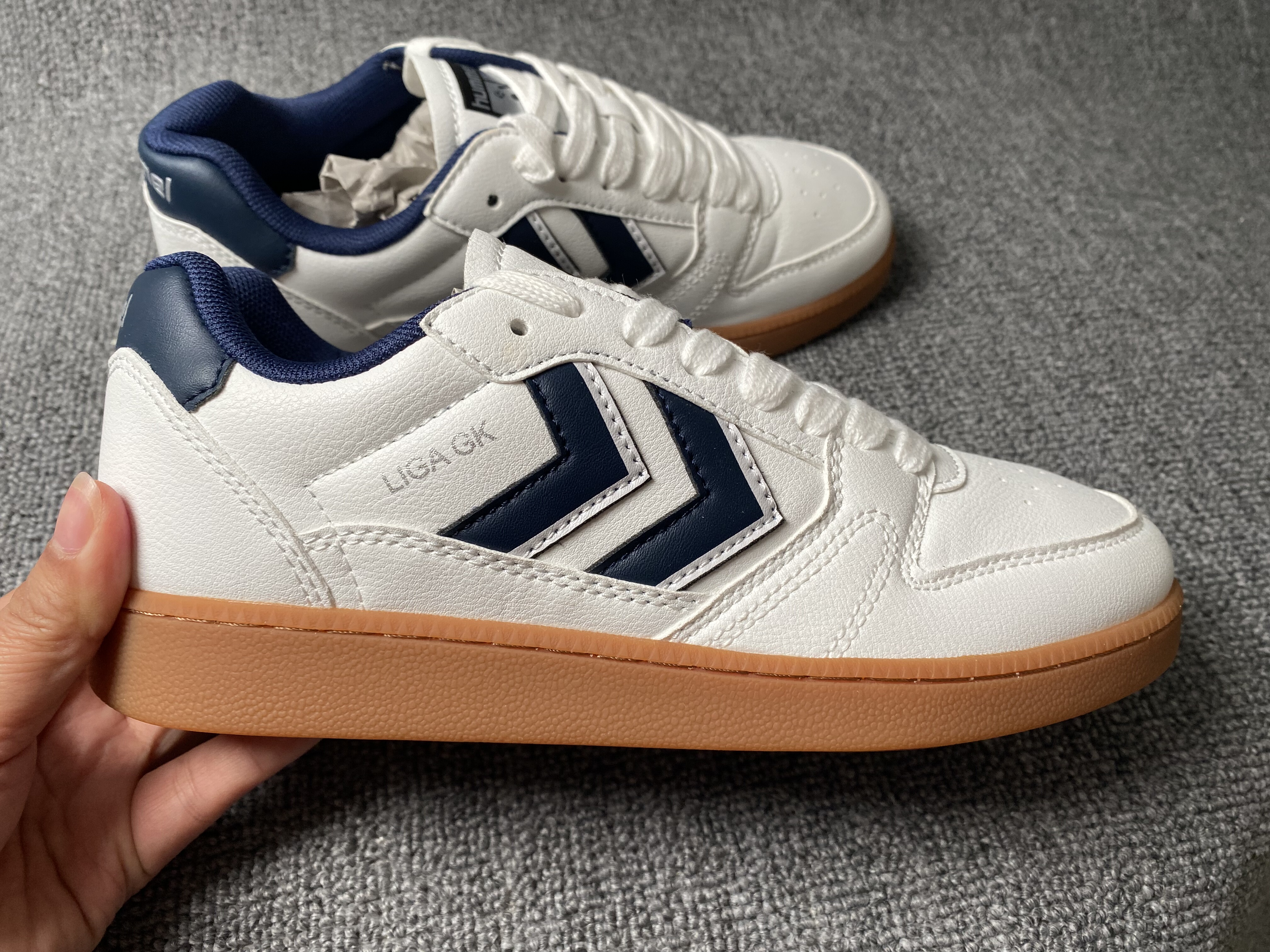 外贸出口单男鞋女鞋休闲鞋运动鞋平底鞋板鞋德训鞋低帮情侣鞋大码 - 图2