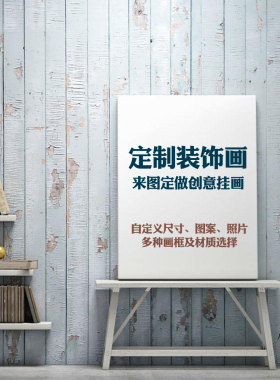 diy个性定做装饰画定制壁画挂画