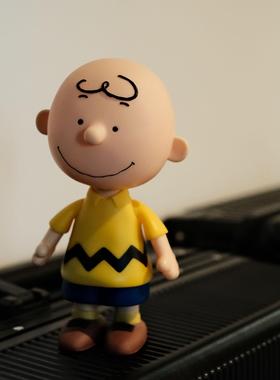 复古怀旧查理布朗模型公仔装饰品