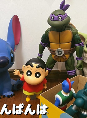 可爱的小新模型公仔摆件