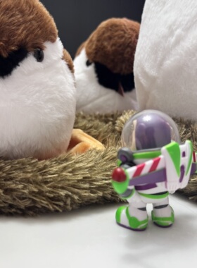 太空人巴斯玩具公仔模型摆件