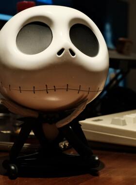 万圣节圣诞夜惊魂骷髅杰克摆件