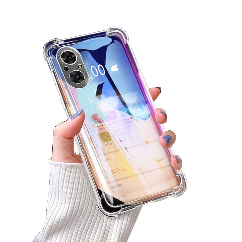 华为荣耀50手机壳Honor50Pro保护硅胶套5G镜头全包NTH一AN00防摔P超薄软壳RNA男女POR透明简约ANOO五十505g潮