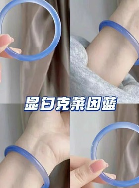 干枯玫瑰手镯一步一响玻璃仿玉叮当镯古风配饰禁步闺蜜小红书同款