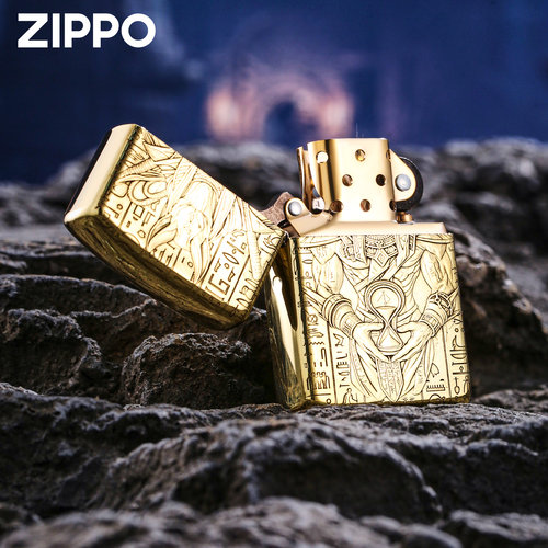 zippo正品打火机 阿努比斯盔甲官方旗舰店防风煤油送男友节日礼物 - 图2