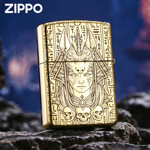 zippo正品打火机 阿努比斯盔甲官方旗舰店防风煤油送男友节日礼物 - 图3