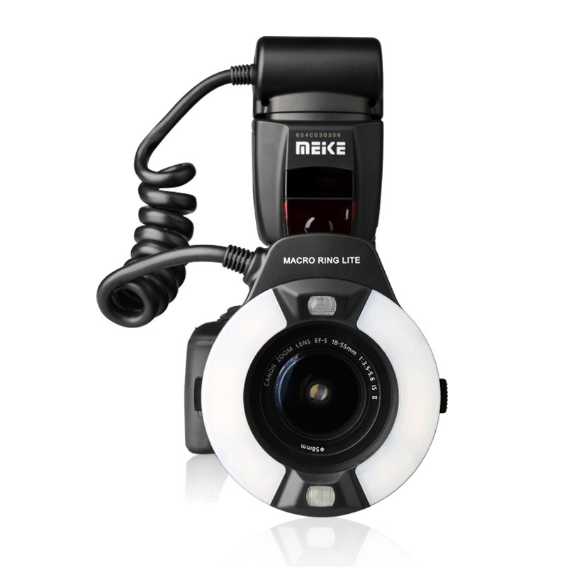 美科MEKE MK-14EXT-N環形氙氣TTL微距環形閃光燈尼康d850d750