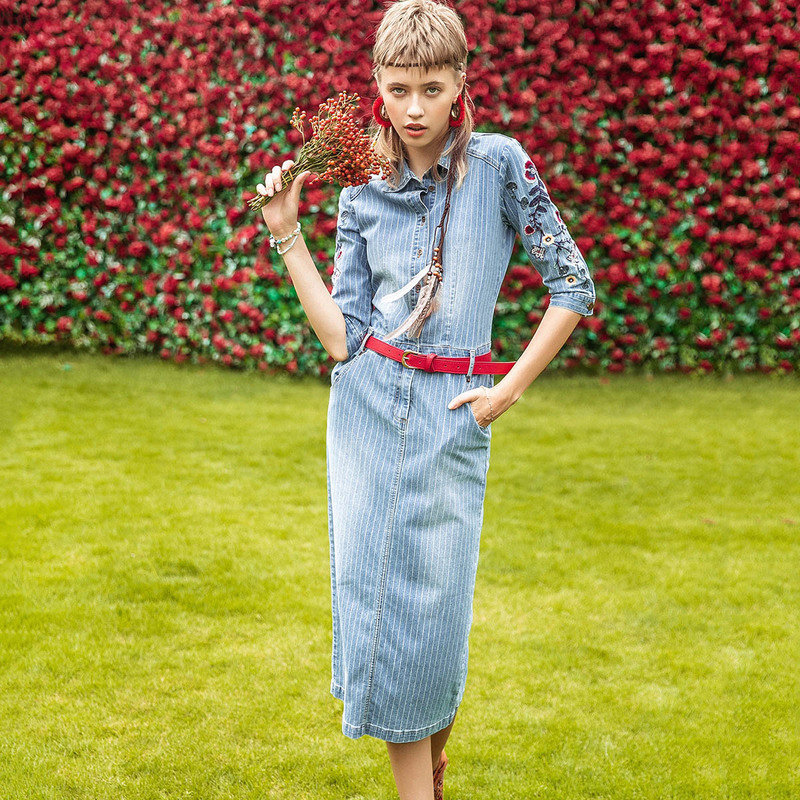  裂帛立天连衣裙