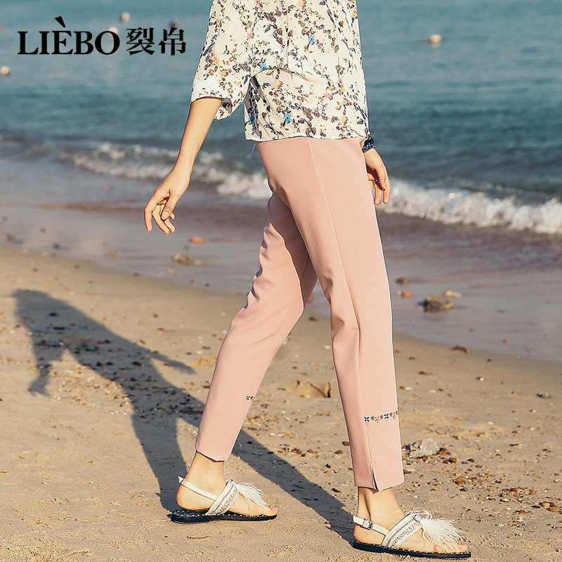  裂帛立天休闲裤