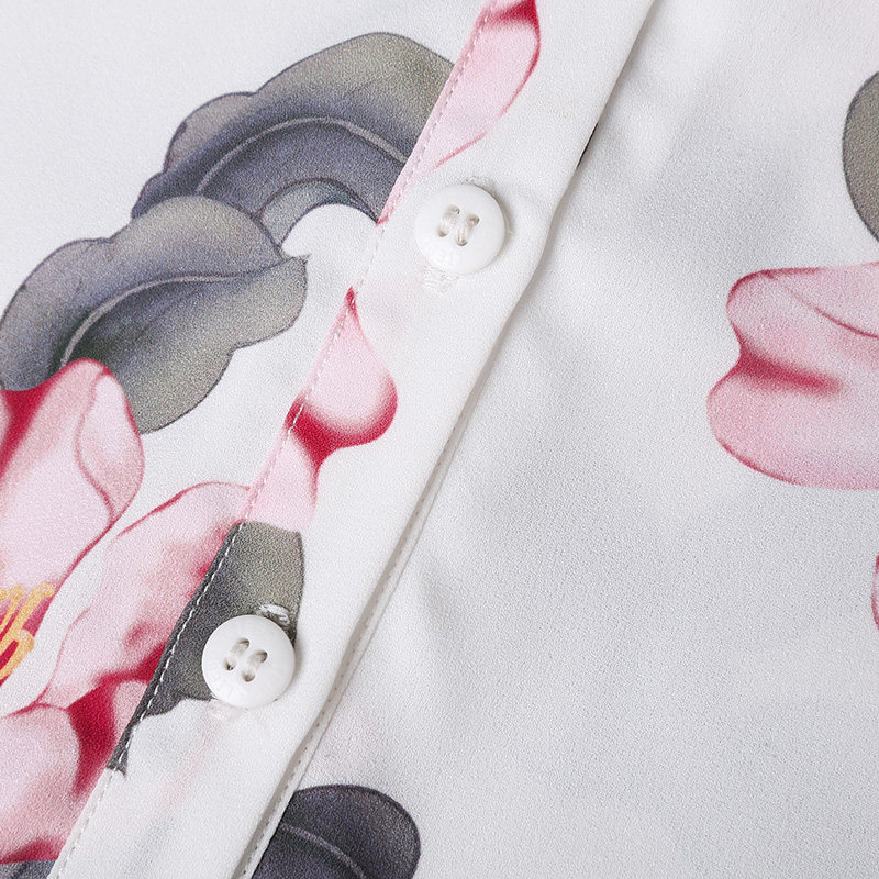 裂帛印花雪纺2020春夏新款复古衬衫 裂帛立天衬衫