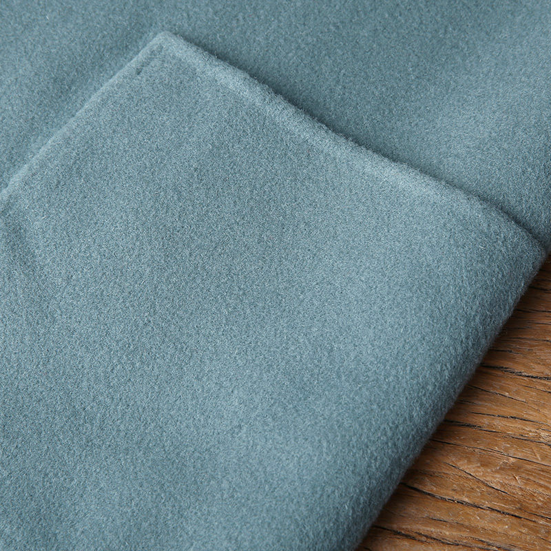 裂帛2020春新西服领刺绣双面呢大衣 裂帛立天毛呢外套