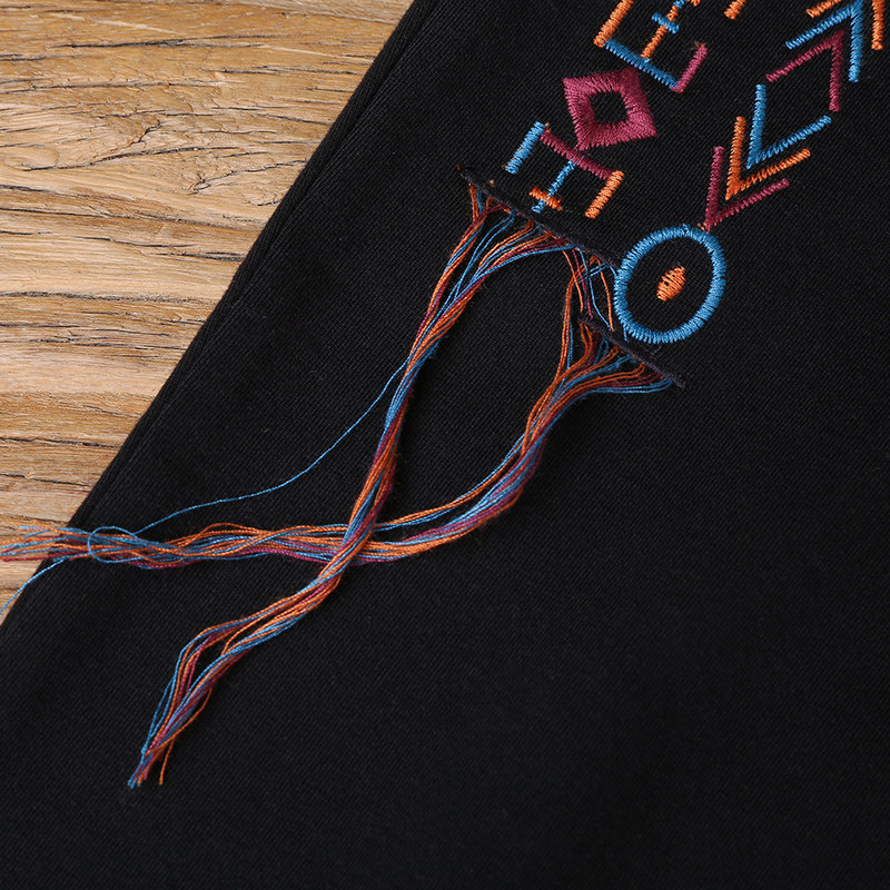 裂帛束脚针织2020新款春款宽松卫裤 裂帛立天休闲裤