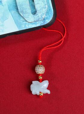 2025蛇年生肖饰物属蛇本命年玉挂件饰品羊虎蛇猴鸡牛U盘手机挂饰