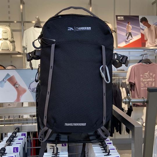 安踏运动双肩包男女2025新款户外徒步露营防泼水背包192546163