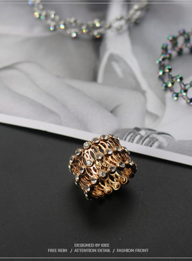 手镯伸缩折叠送女朋友礼物戒指