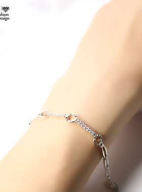 纯银女朋友礼盒装手链